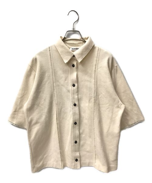 JIL SANDER（ジルサンダー）JIL SANDER (ジルサンダー) 半袖シャツ ホワイト サイズ:34の古着・服飾アイテム