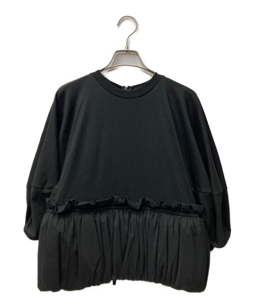 ENFOLD（エンフォルド）ENFOLD (エンフォルド) BALLOON T-SHIRT ブラック サイズ:38の古着・服飾アイテム