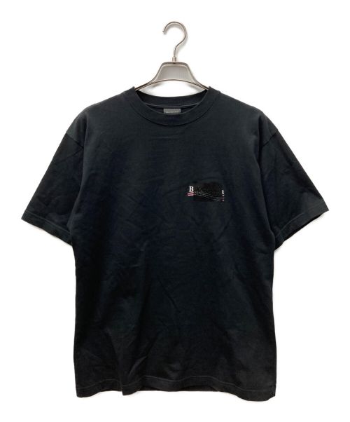 BALENCIAGA（バレンシアガ）BALENCIAGA (バレンシアガ) ロゴS/S Tシャツ ブラック サイズ:XXSの古着・服飾アイテム