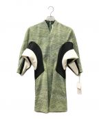 Mame Kurogouchiマメクロゴウチ）の古着「Ikat Gradation Jersey Mini Dress」｜グリーン