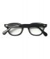 MOSCOT (モスコット) 眼鏡 ブラック サイズ:46□24-145：17800円