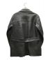 ATLAST & CO (アットラスト) ホースハイドレザーカーコート ブラック サイズ:XL：168000円