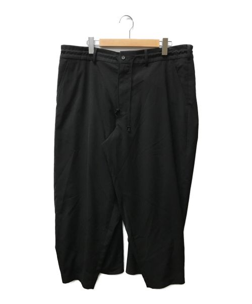 s'yte（サイト）s'yte (サイト) POLYESTER GABARDINE CROW PANTS ブラック サイズ:3の古着・服飾アイテム