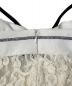 中古・古着 PRANK PROJECT (プランクプロジェクト) Scuba-Jersey Lace Dress アイボリー サイズ:FREE：11000円