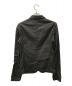 ANN DEMEULEMEESTER (アンドゥムルメステール) ヘリンボーン3Bジャケット グレー サイズ:XS：8800円