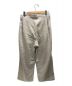 Hed Mayner (ヘド メイナー) woven trousers ベージュ サイズ:Ｓ 未使用品：26800円