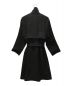 Phlannel (フランネル) Mix Wool Tweed Wrap Coat ブラック サイズ:M：27800円