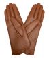 Mame Kurogouchi (マメクロゴウチ) Leather Dress Gloves ブラウン サイズ:2：13000円