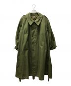 French Armyフランス軍）の古着「M-35 Motorcycle coat」｜オリーブ