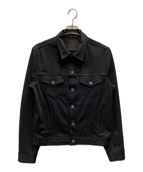 YANUK（ヤヌーク）YANUK (ヤヌーク) YOSHIMASA HOSHIBA (ヨシマサ ホシバ) デニムジャケット ブラック サイズ:XLの古着・服飾アイテム