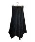 KANAKO SAKAI (カナコ サカイ) ジャガードプリーツスカート ブラック サイズ:34：13800円