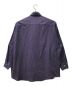 HERILL (ヘリル) コットンカシミヤワークシャツ PURPLE BLUE サイズ:3：15800円