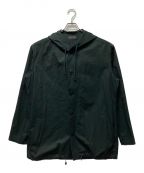 s'yteサイト）の古着「30s Combed Burberry Hem Cord Hood Shirt Blouson」｜ブラック
