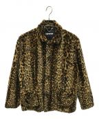 SUPREMEシュプリーム）の古着「Faux Fur Leopard Jacket」｜ベージュ