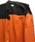中古・古着 THE NORTH FACE (ザ ノース フェイス) ロングスリーブヌプシシャツ ブラック×オレンジ サイズ:XL：5000円