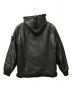STONE ISLAND (ストーンアイランド) Reversible Black Raso Hooded Jacket ブラック サイズ:M：138000円