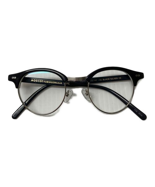 MOSCOT（モスコット）MOSCOT (モスコット) 眼鏡 BLACK-SILVERの古着・服飾アイテム