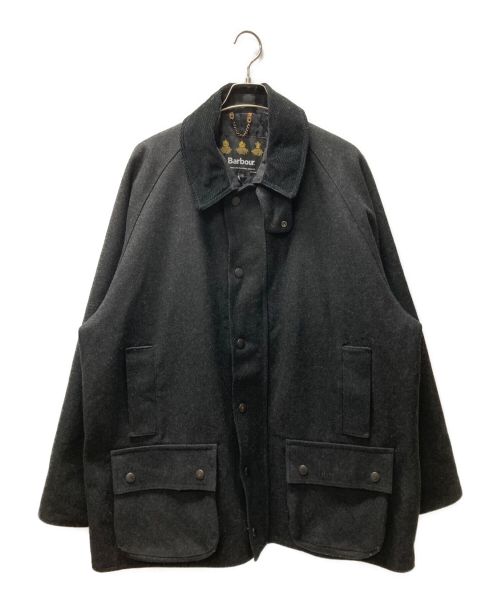 Barbour（バブアー）Barbour (バブアー) ウールビューフォードジャケット ブラック×グレー サイズ:XXLの古着・服飾アイテム