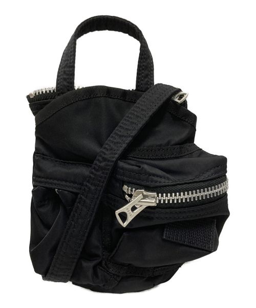 sacai（サカイ）sacai (サカイ) PORTER (ポーター) Pocket Bag Small ブラックの古着・服飾アイテム