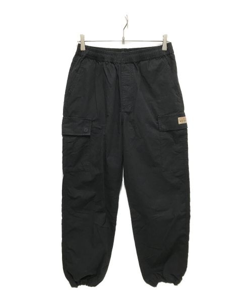 stussy（ステューシー）stussy (ステューシー) Ripstop Cargo Beach Pants ブラック サイズ:Sの古着・服飾アイテム