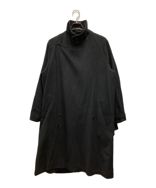 BISHOOL（ビシュール）BISHOOL (ビシュール) Angora Wool Double Long Coat ブラック サイズ:Fの古着・服飾アイテム