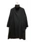BISHOOL（ビシュール）の古着「Angora Wool Double Long Coat」｜ブラック