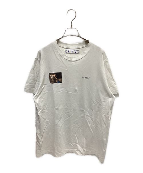 OFFWHITE（オフホワイト）OFFWHITE (オフホワイト) バックアローカラヴァッジョTシャツ ホワイト サイズ:XLの古着・服飾アイテム