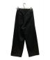 TODAYFUL (トゥデイフル) Peachskin Tuck Trousers ブラック サイズ:36：12000円