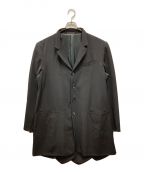 Yohji Yamamoto pour hommeヨウジヤマモト プールオム）の古着「ウールギャバオーバーサイズジャケット」｜ブラック