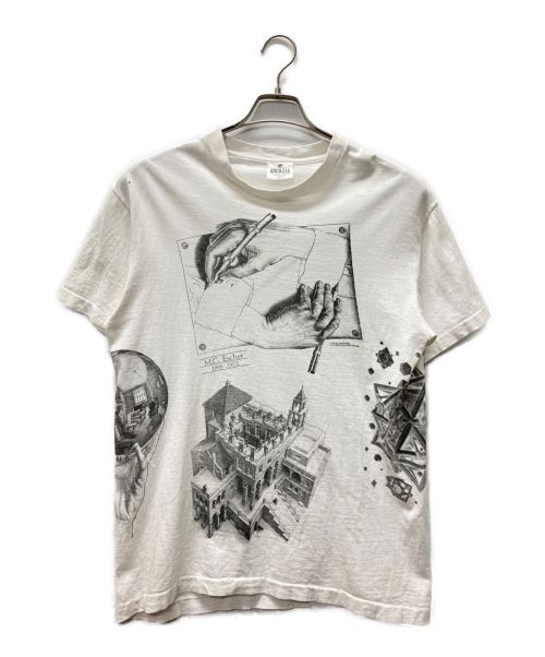 ANDAZIA（アンダジア）ANDAZIA (アンダジア) Tシャツ ホワイト サイズ:Lの古着・服飾アイテム