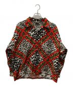 COOTIE PRODUCTIONSクーティープロダクツ）の古着「Crazy Leopard Open-Neck L/S Shirt」｜マルチカラー