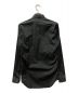 DIOR HOMME (ディオール オム) コットンロングスリーブシャツ ブラック サイズ:37：14000円