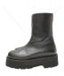 Caminando (カミナンド) TREK SOLE BACKZIP BOOTS ブラック サイズ:5：18000円