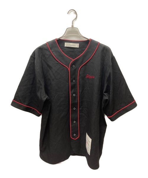 DAIRIKU（ダイリク）DAIRIKU (ダイリク) Baseball Shirt ブラック×レッド サイズ:Freeの古着・服飾アイテム