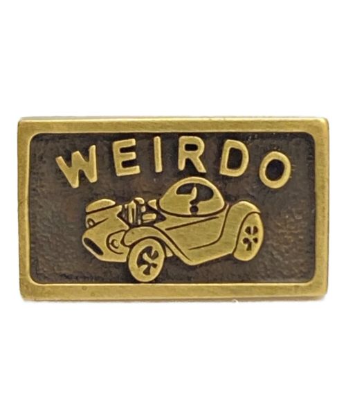 WEIRDO（ウィアード）WEIRDO (ウィアード) スタンプリング ゴールド×シルバー サイズ:下記参照の古着・服飾アイテム