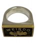 WEIRDO (ウィアード) スタンプリング ゴールド×シルバー サイズ:下記参照：14000円