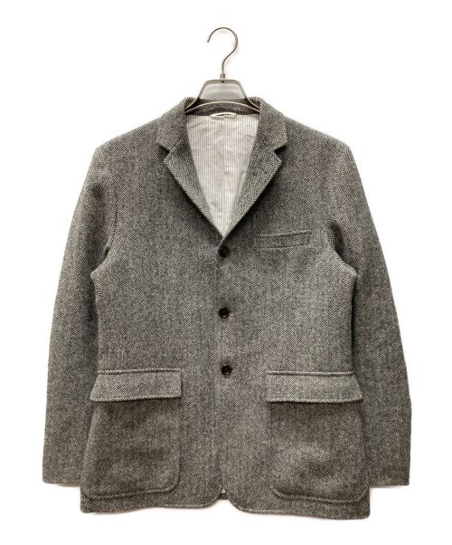 Thom Browne（トムブラウン）Thom Browne (トムブラウン) ツイードテーラードジャケット グレー サイズ:1の古着・服飾アイテム