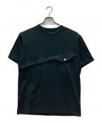 Tammeタム）の古着「デザインポケットTシャツ」｜ブラック