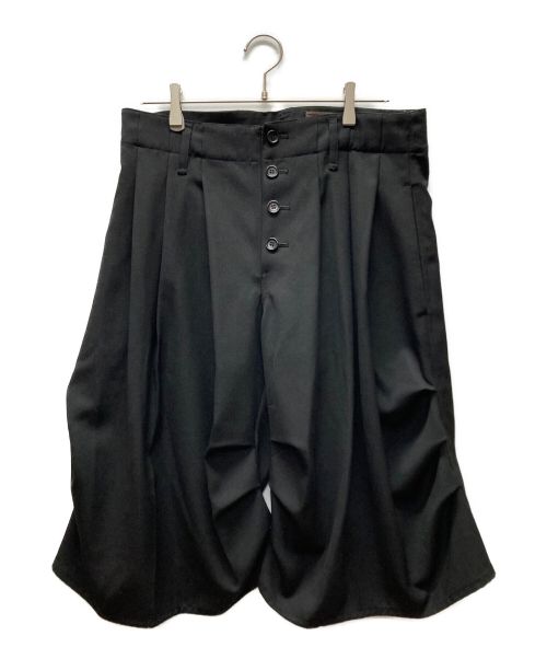 NEMETH（ネメス）NEMETH (ネメス) タックパンツ ブラック サイズ:Mの古着・服飾アイテム
