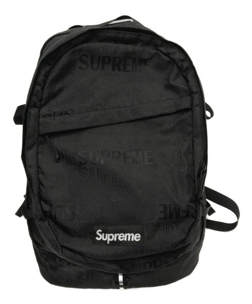 SUPREME（シュプリーム）Supreme (シュプリーム) BACK PACK ブラックの古着・服飾アイテム