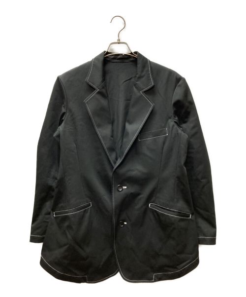 sulvam（サルバム）sulvam (サルバム) ステッチダーツジャケット ブラック サイズ:Mの古着・服飾アイテム