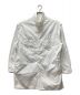 Yohji Yamamoto pour homme（ヨウジヤマモト プールオム）の古着「チンフラップデザインシャツ」｜ホワイト