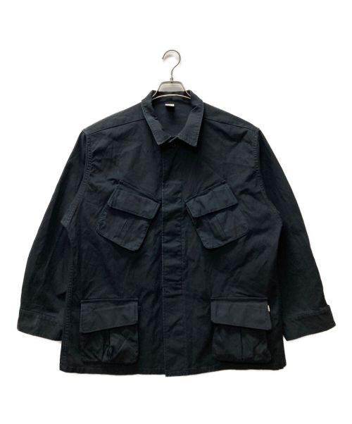 OVY（オヴィー）OVY (オヴィー) Jungle Fatigue Duck Jacket ネイビー サイズ:XLの古着・服飾アイテム