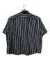 Acne studios (アクネストゥディオス) Stripe Shirt ブラック×ホワイト サイズ:48：15000円