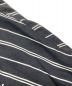 中古・古着 Acne studios (アクネストゥディオス) Stripe Shirt ブラック×ホワイト サイズ:48：15000円