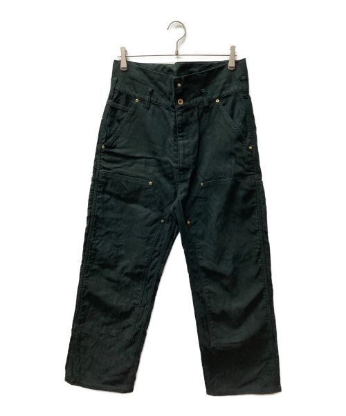 AURALEE（オーラリー）AURALEE (オーラリー) FINX DUCK PAINTER PANTS ブラック サイズ:4の古着・服飾アイテム