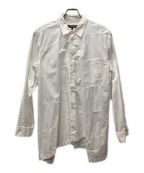 HOMME DEUX COMME des GARCONSオムドゥ コム デ ギャルソン）の古着「長袖デザインシャツ」｜ホワイト