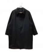 KANATAカナタ）の古着「ウールバルマカーンコート」｜ブラック