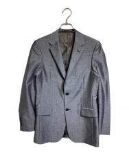 PRADA (プラダ) テーラードジャケット グレー サイズ:44R