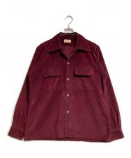ARROW (アロー) ヴィンテージコーデュロイシャツ/Vintage corduroy shirt ワインレッド サイズ:M（15~15・1/2）